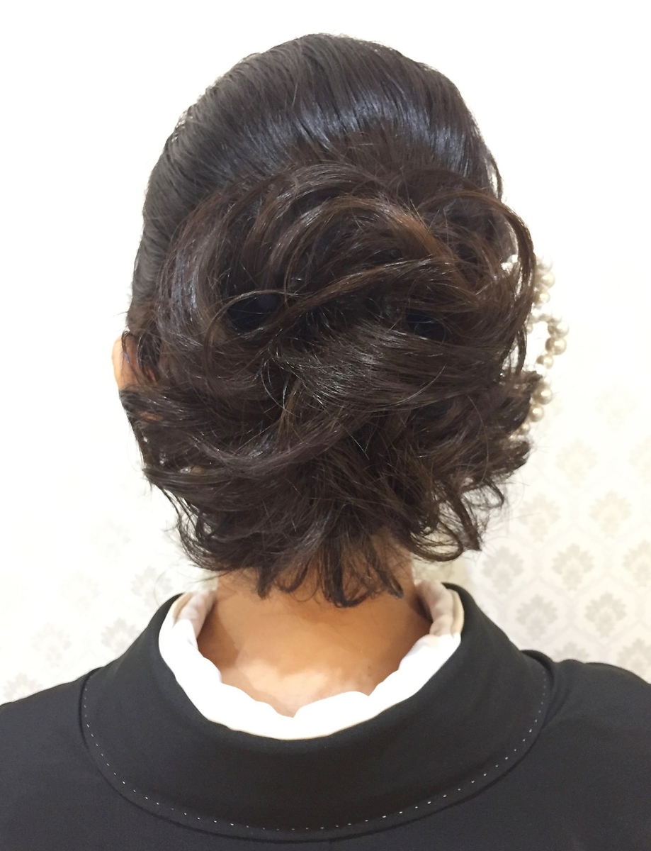 襟足５センチで出来るきれいめカールアップ 京都着物レンタル夢館 着物ヘアカタログ